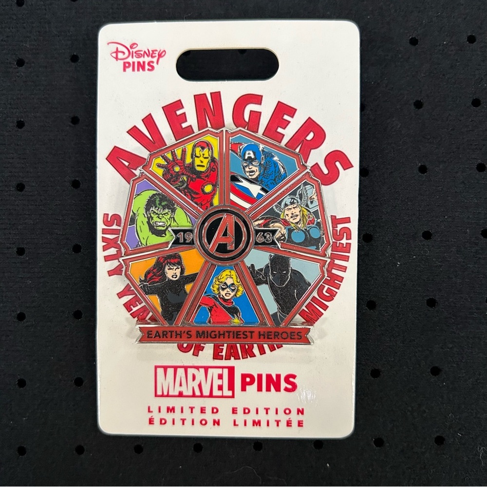 Disney Marvel Avengers Limited Edition Pin